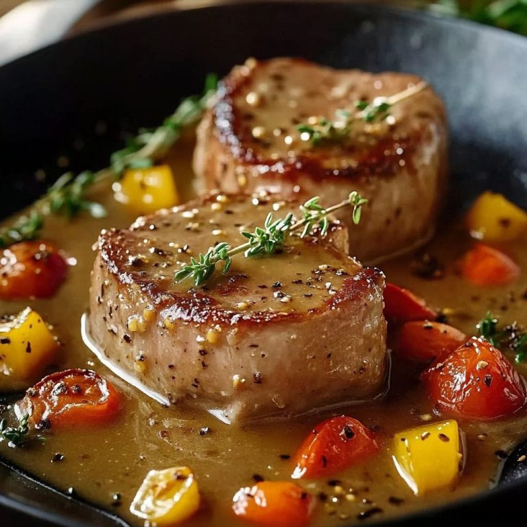 Polędwica wieprzowa w sosie pikantnym