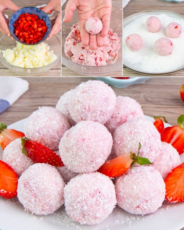 Trufle Truskawkowe i Kokosowe: Słodki Przepis na Przysmak