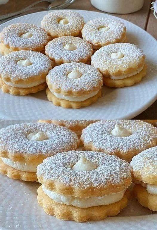 Pyszne ciasteczka z białą czekoladą