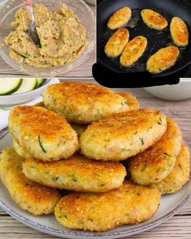 Placki z kurczaka i cukinii: pyszny przepis na przystawkę o niskiej zawartości węglowodanów