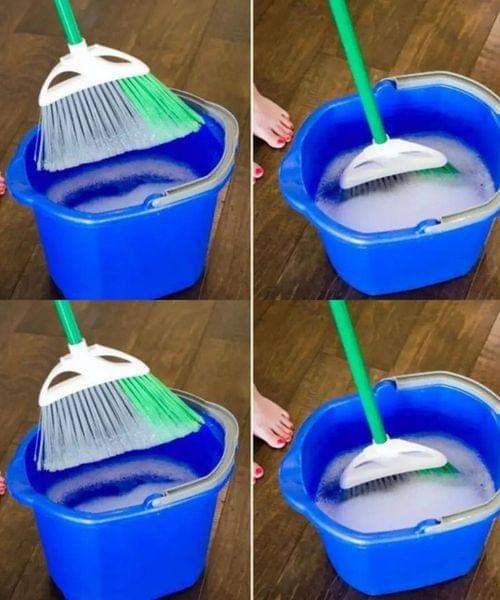 Po co sypać sól na mop przed umyciem podłogi? Magiczna sztuczka, która ułatwia życie