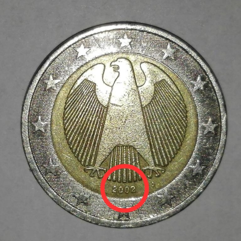 Ta moneta o nominale 2 € jest w rzeczywistości warta 10 000 €. Czy wiesz, że?