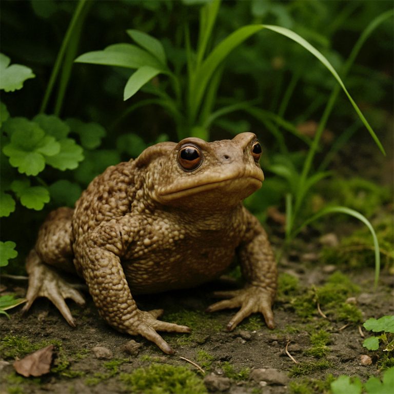 Znalezienie ropuchy w ogrodzie: co to oznacza?