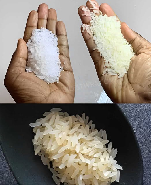 Po co mieszać ryż i sól?