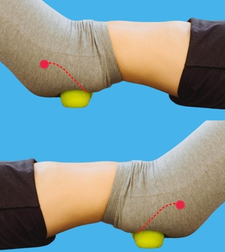 Jak złagodzić nerw kulszowy za pomocą piłki tenisowej?