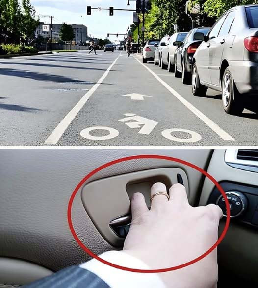 Nigdy nie otwieraj drzwi kierowcy lewą ręką.