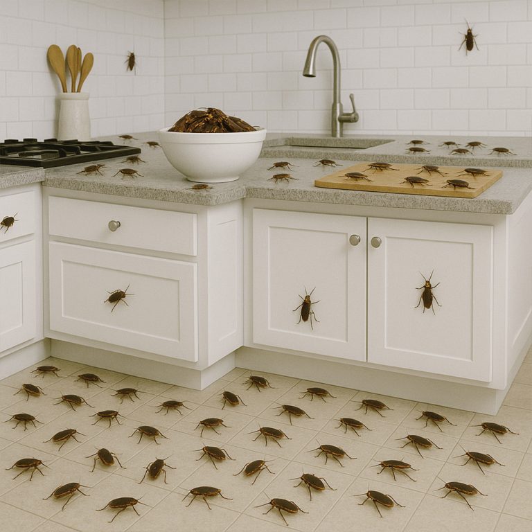 Dlaczego karaluchy zapraszają je do domu (i jak skutecznie się ich pozbyć)