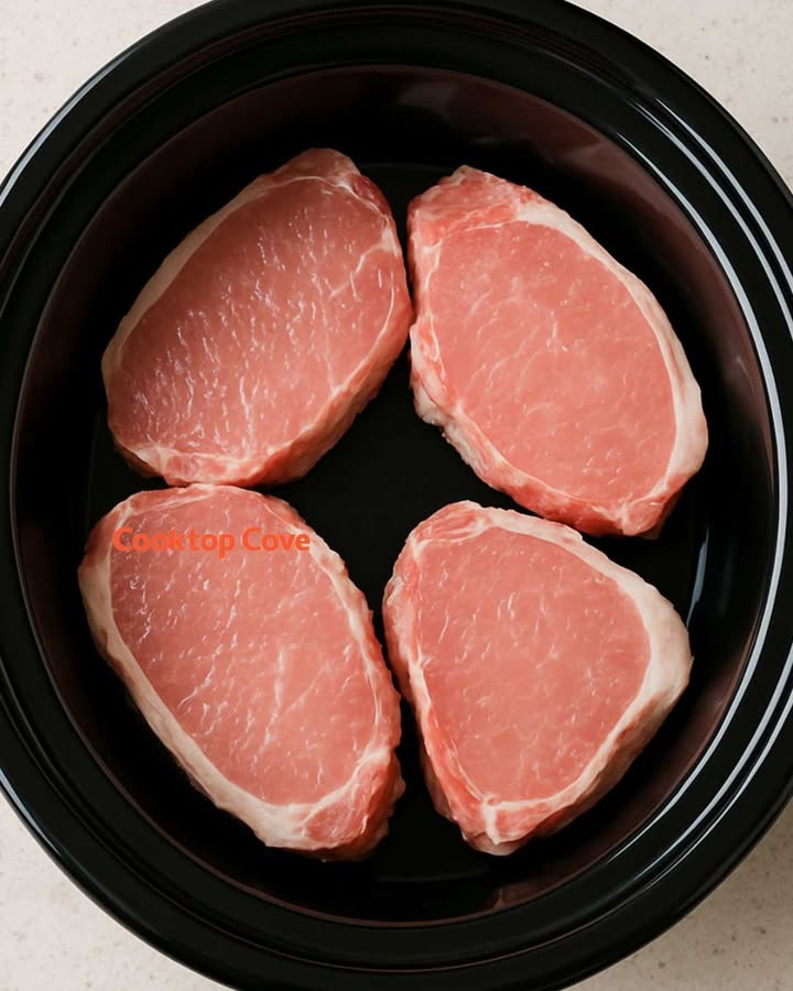 Wrzuć te 3 proste składniki do wolnowaru, aby uzyskać najdelikatniejsze kotlety wieprzowe, jakie kiedykolwiek miałeś