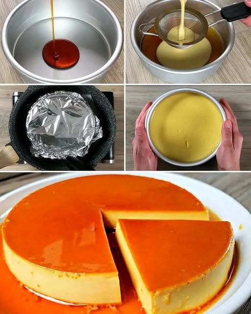 FLAN Z MLEKIEM ZGNIECONYM 😋