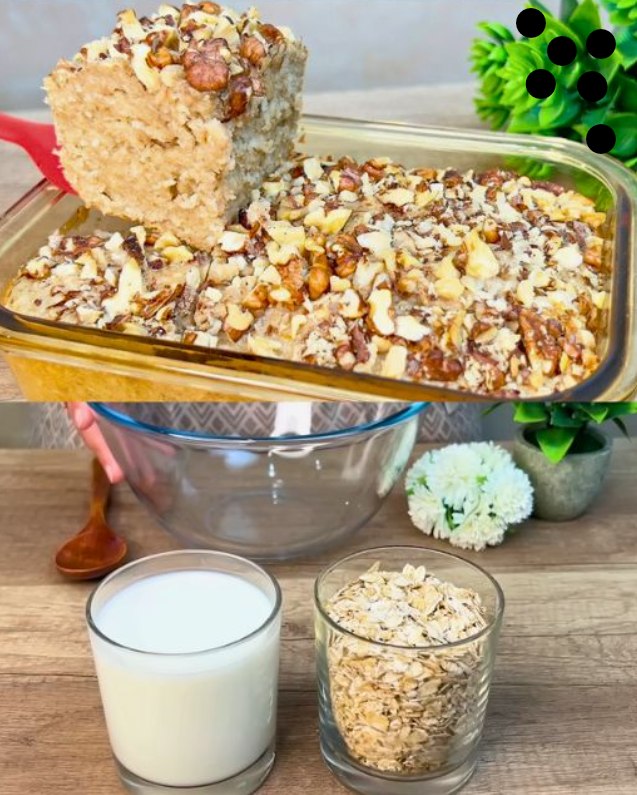 Zdrowe owsiane ciasto śniadaniowe – bezmączny i bezcukrowy poranny przysmak