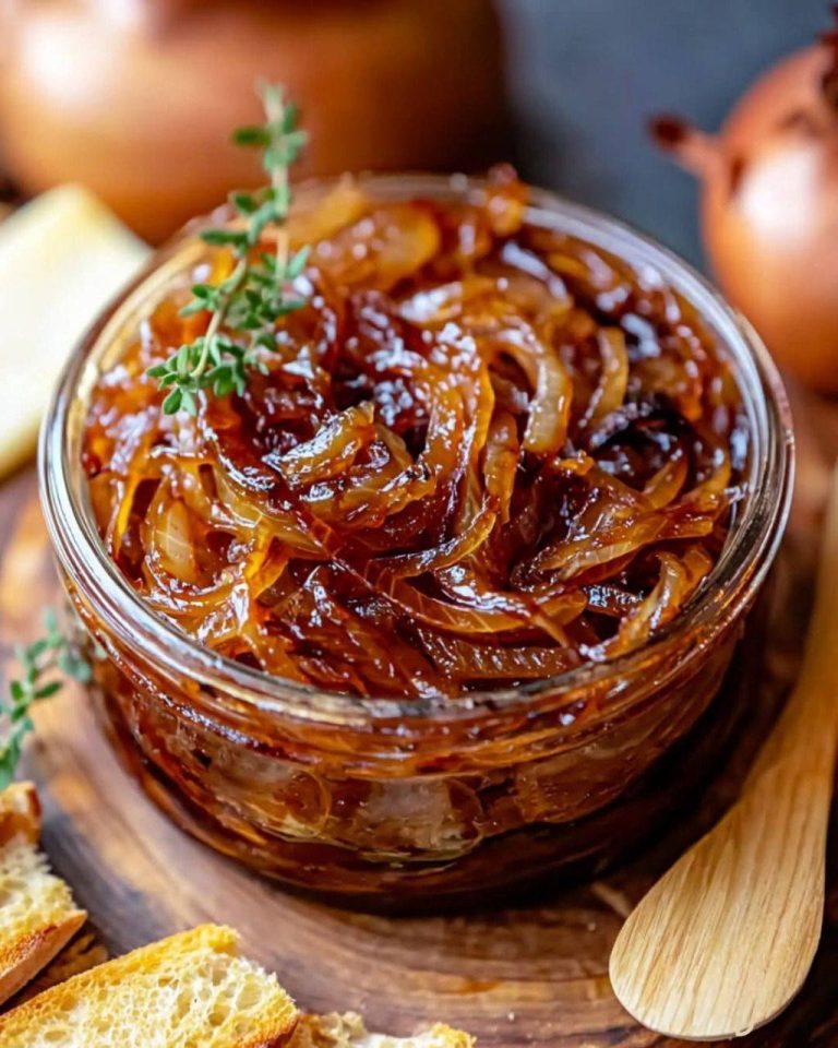 Lekko słodka konfitura z cebuli – ponadczasowy dodatek