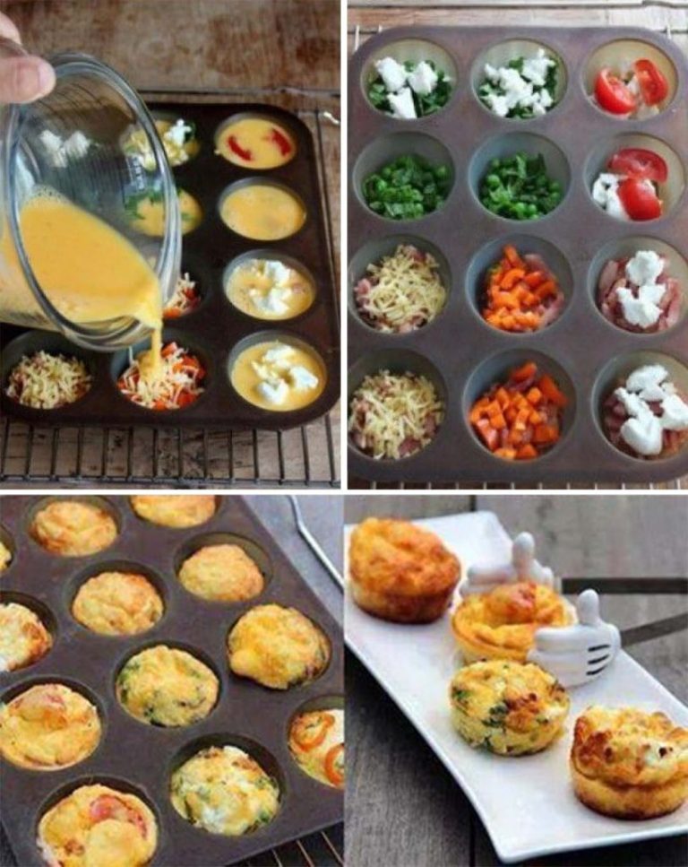 Różne mini-quiche: Pyszne!!