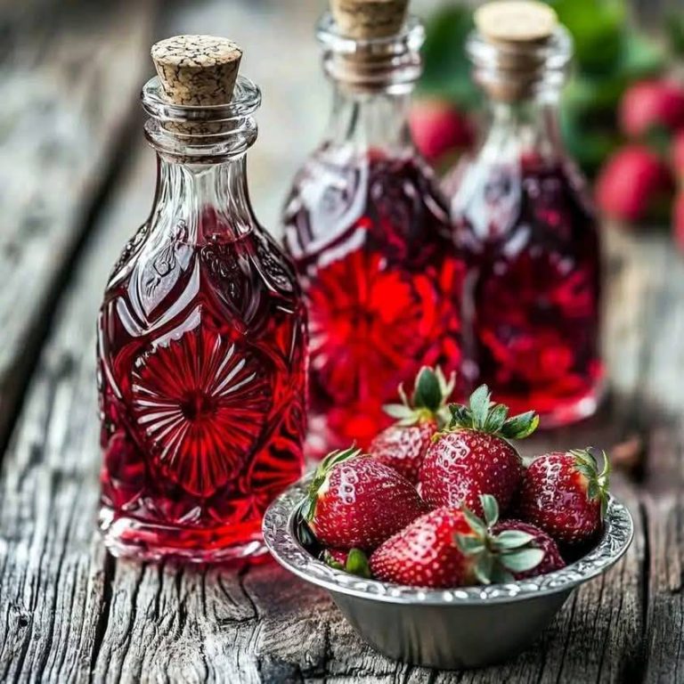 Domowy likier truskawkowy
