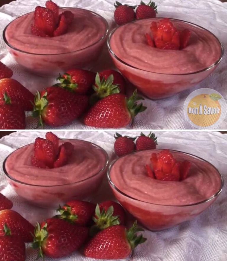 Łatwy w przygotowaniu domowy krem ​​truskawkowy