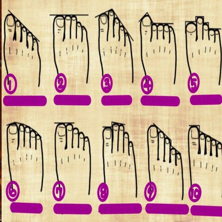 Istnieją 5 typów stóp: każdy z nich wskazuje na konkretny typ osobowości