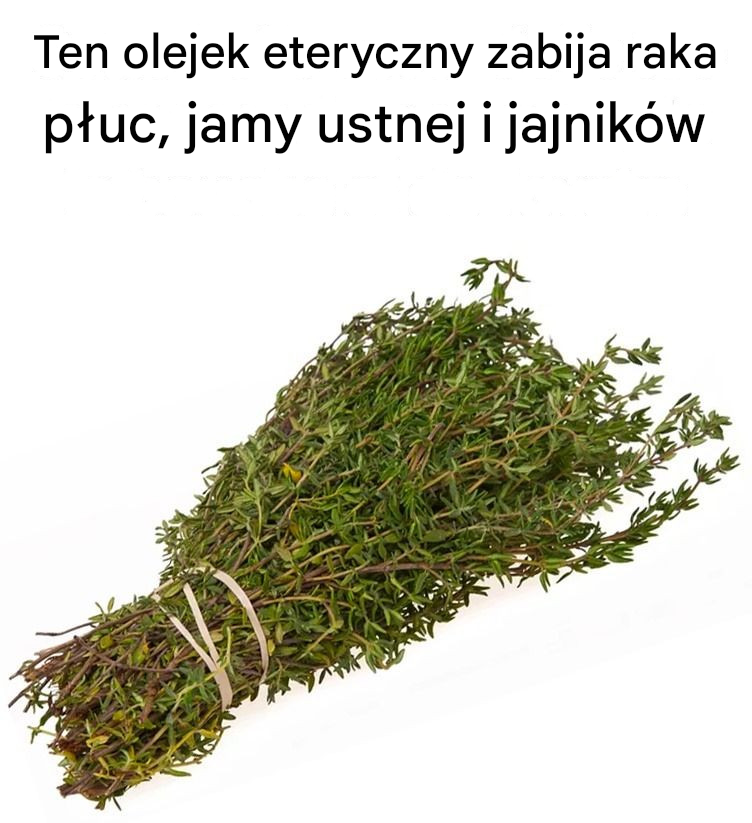 Ten olejek eteryczny zabija raka płuc, jamy ustnej i jajników
