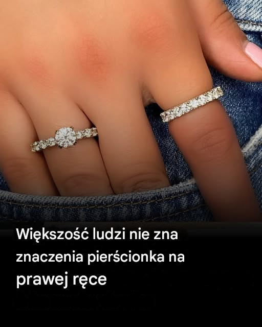 Noszenie pierścionka na prawej ręce: co to oznacza?