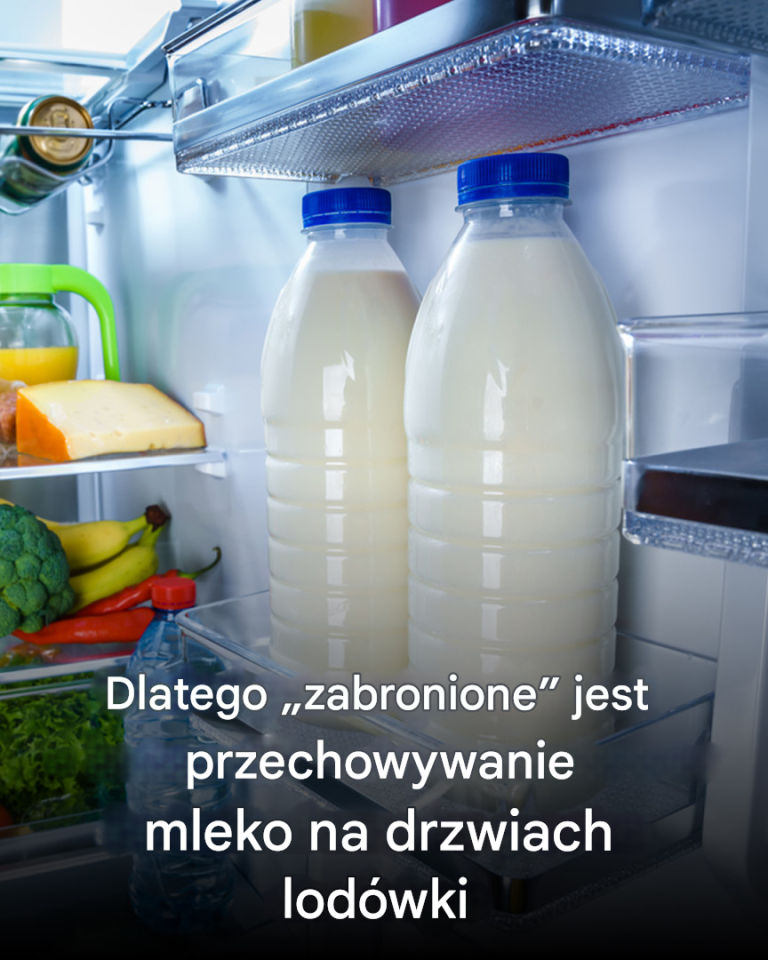 Oto dlaczego nie należy już przechowywać mleka w drzwiach lodówki