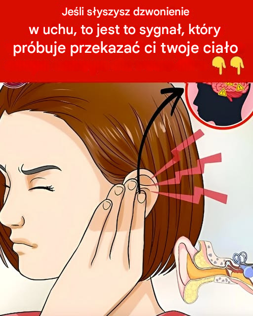 Jeśli słyszysz dzwonienie w uchu, to jest to sygnał, który próbuje przekazać ci twoje ciało