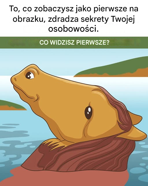 To, co zobaczysz jako pierwsze na obrazku, ujawnia sekrety Twojej postaci