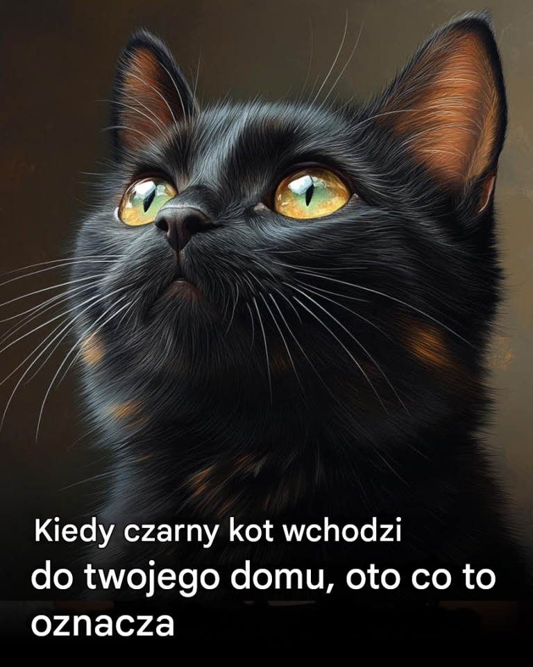 Kiedy czarny kot wchodzi do twojego domu, oto co to oznacza