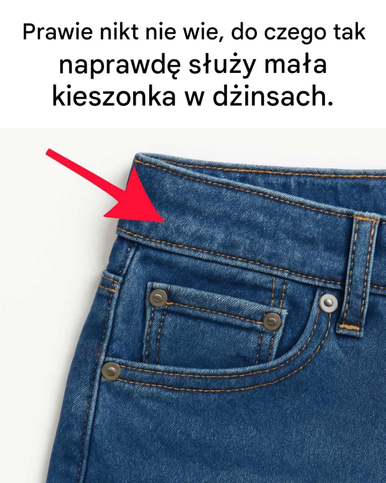 Większość ludzi nie wie, do czego służy mała kieszonka w dżinsach.