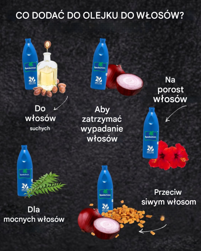 Czego używać do olejowania włosów?
