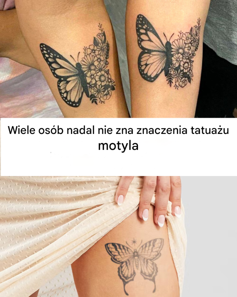 Tatuaże z motylami: co oznaczają dla osób, które się na nie decydują?