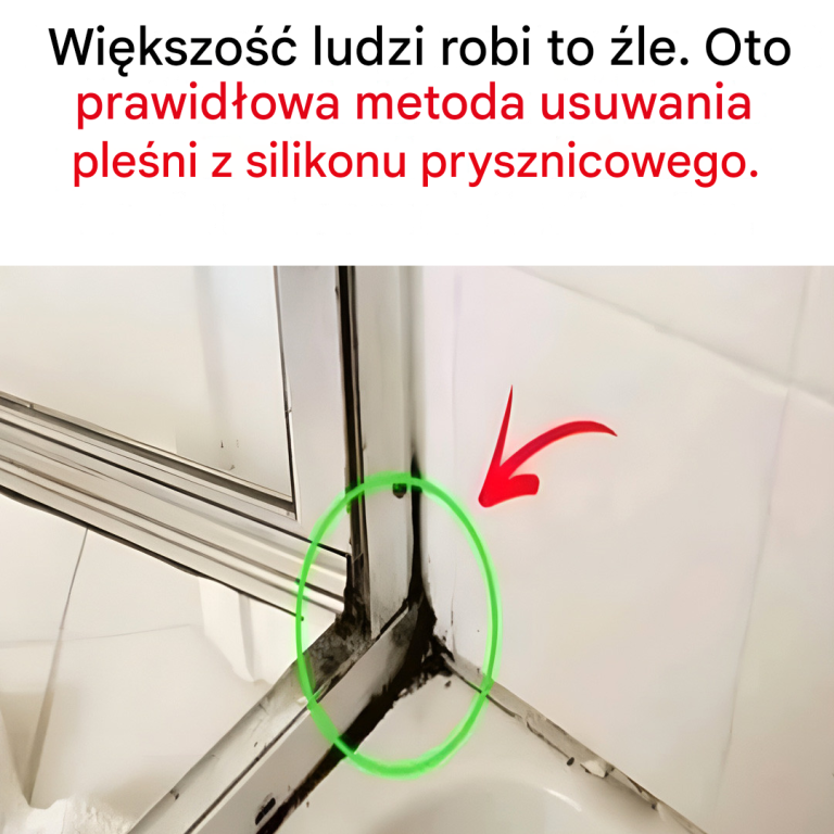 Najszybszy sposób na pozbycie się pleśni silikonowej w prysznicu