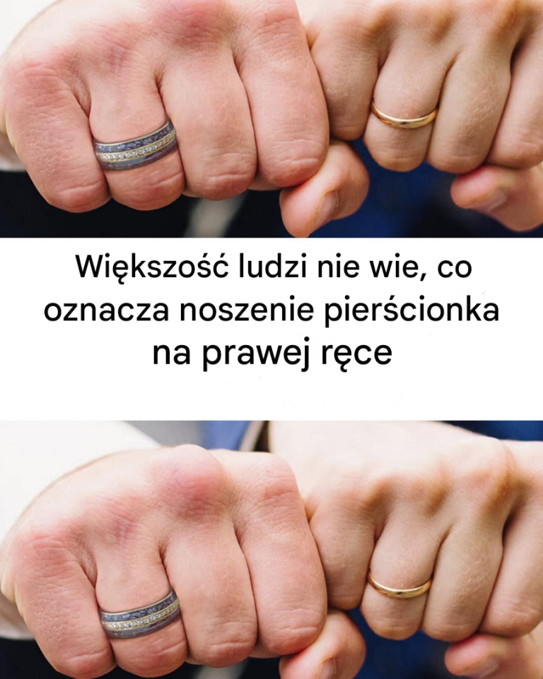 Co oznacza noszenie pierścionka na prawej ręce?