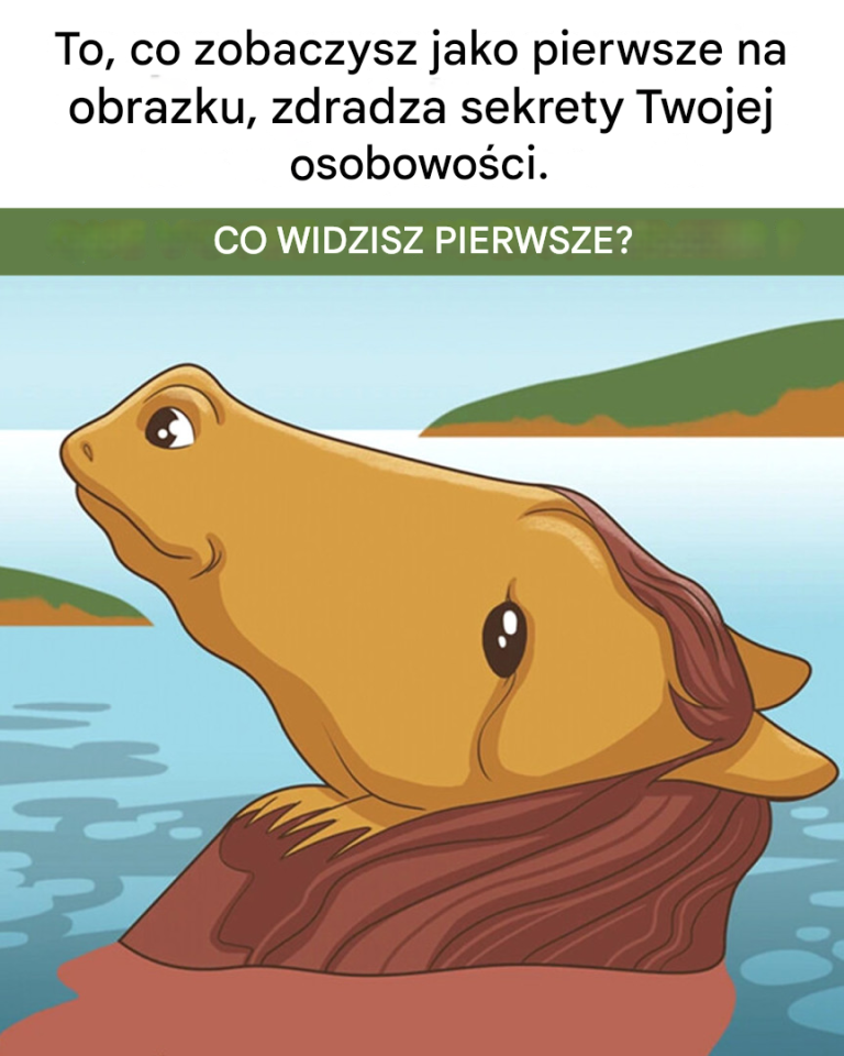 To, co zobaczysz jako pierwsze na obrazku, ujawnia sekrety Twojej postaci