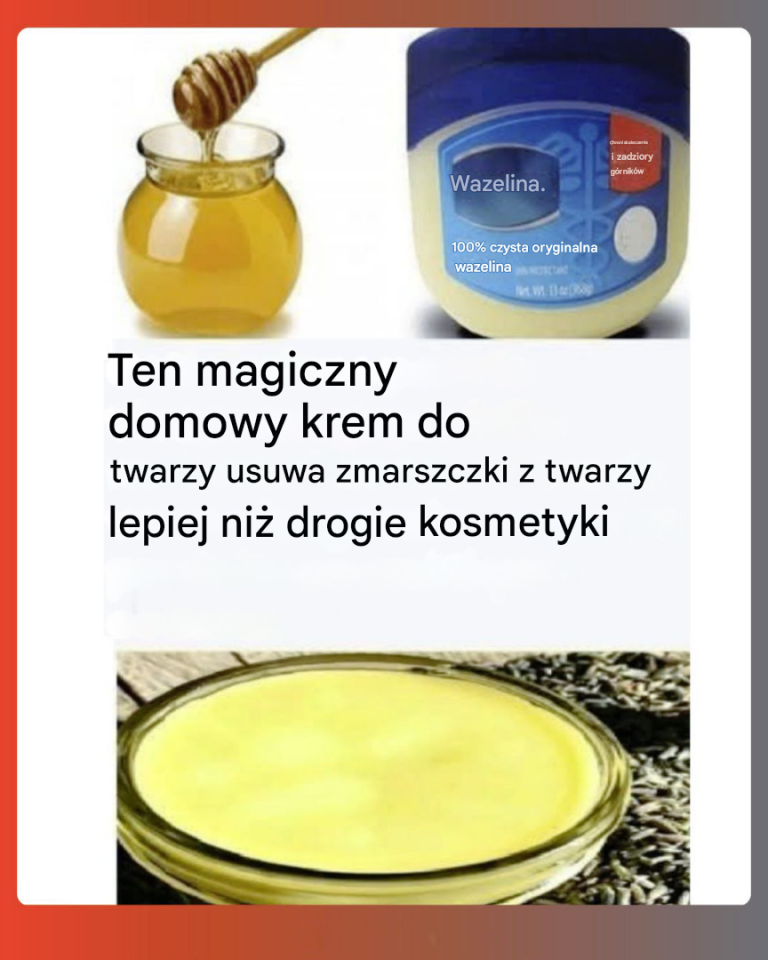 Naturalny domowy krem ​​do twarzy, który usuwa zmarszczki na twarzy