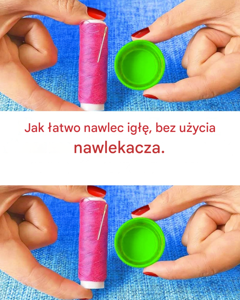 Jak łatwo nawlec igłę bez użycia nawlekacza