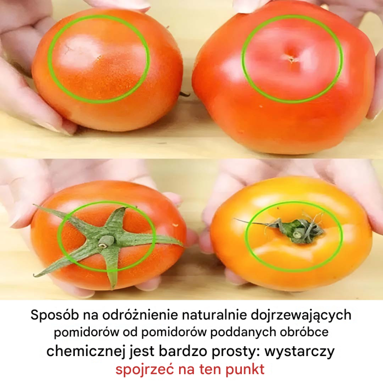 Jak odróżnić naturalnie dojrzałe pomidory