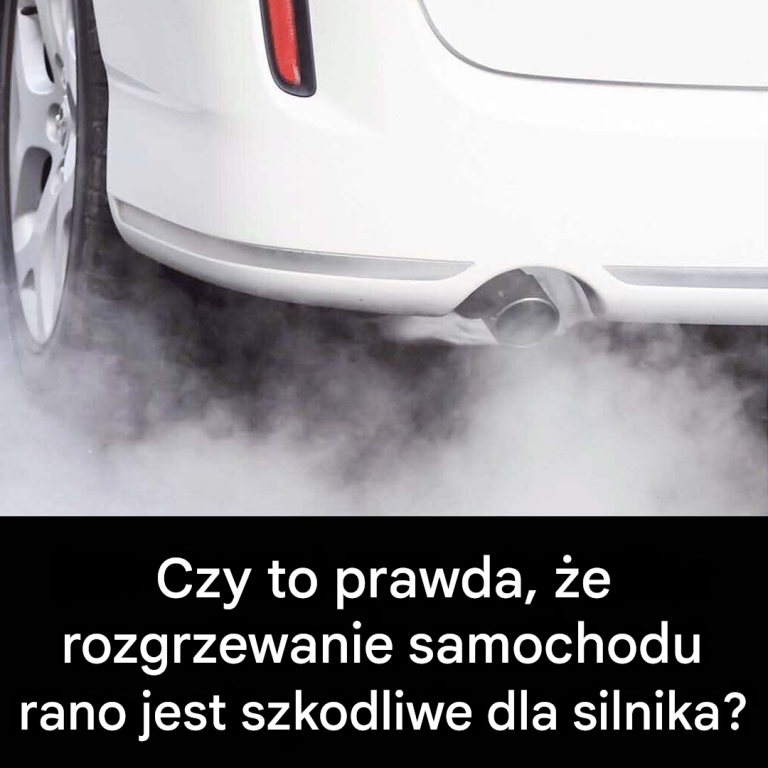 Czy to prawda, że ​​rozgrzewanie samochodu rano jest szkodliwe dla silnika?