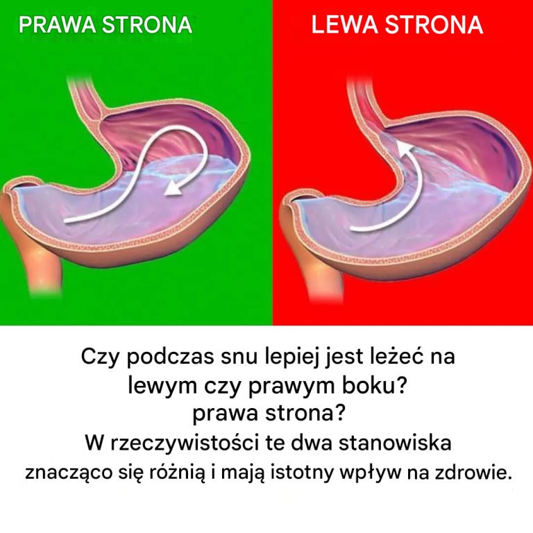 Na której stronie najlepiej spać?