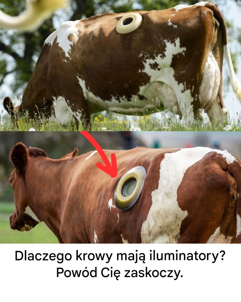 Dlaczego krowy mają iluminatory?