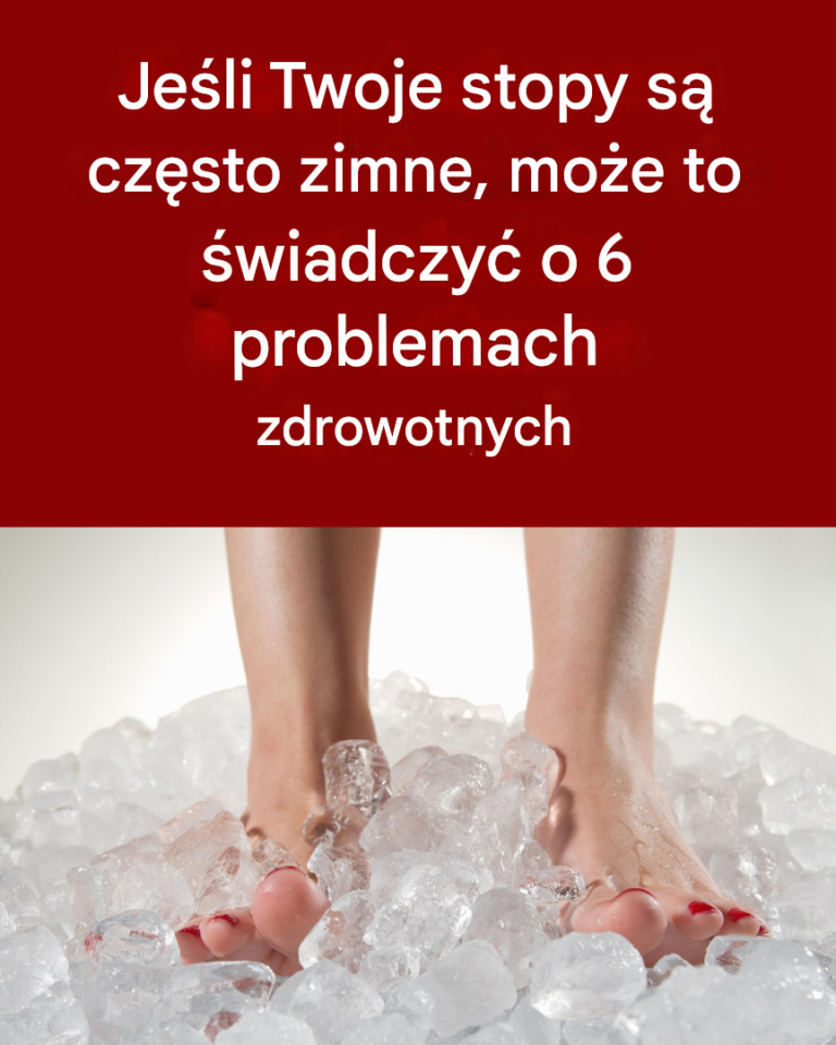 Zimne stopy mogą być objawem 6 problemów zdrowotnych