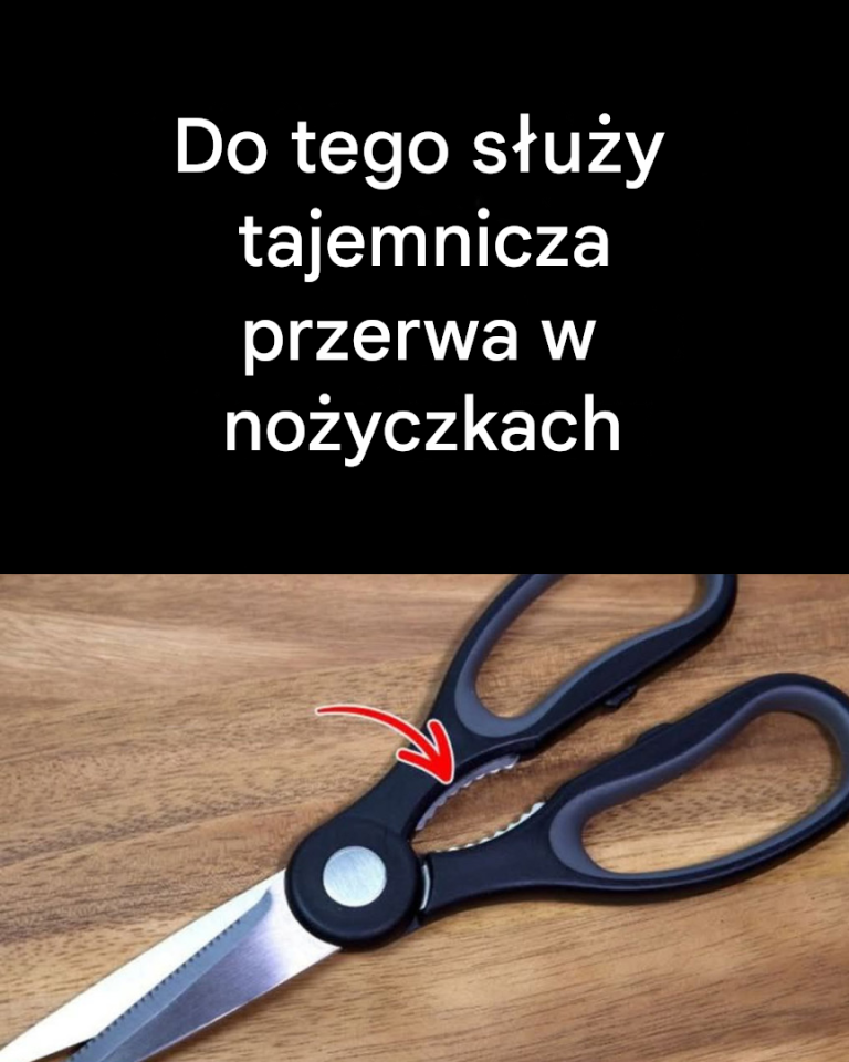 Do czego właściwie służy ta dziwna przerwa w nożyczkach?