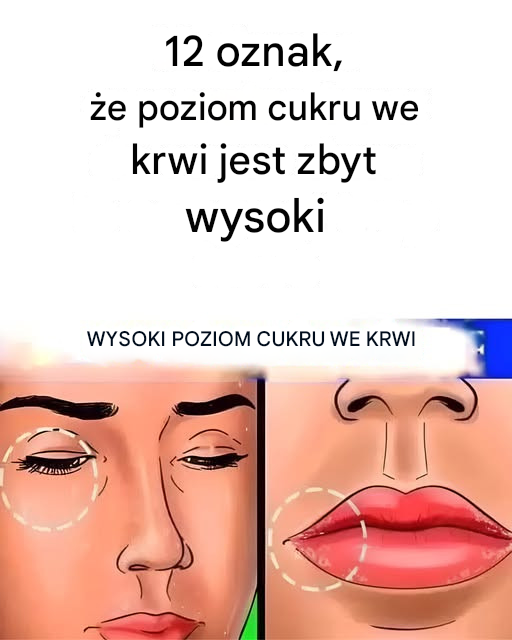 12 objawów wskazujących na nadmiar cukru we krwi