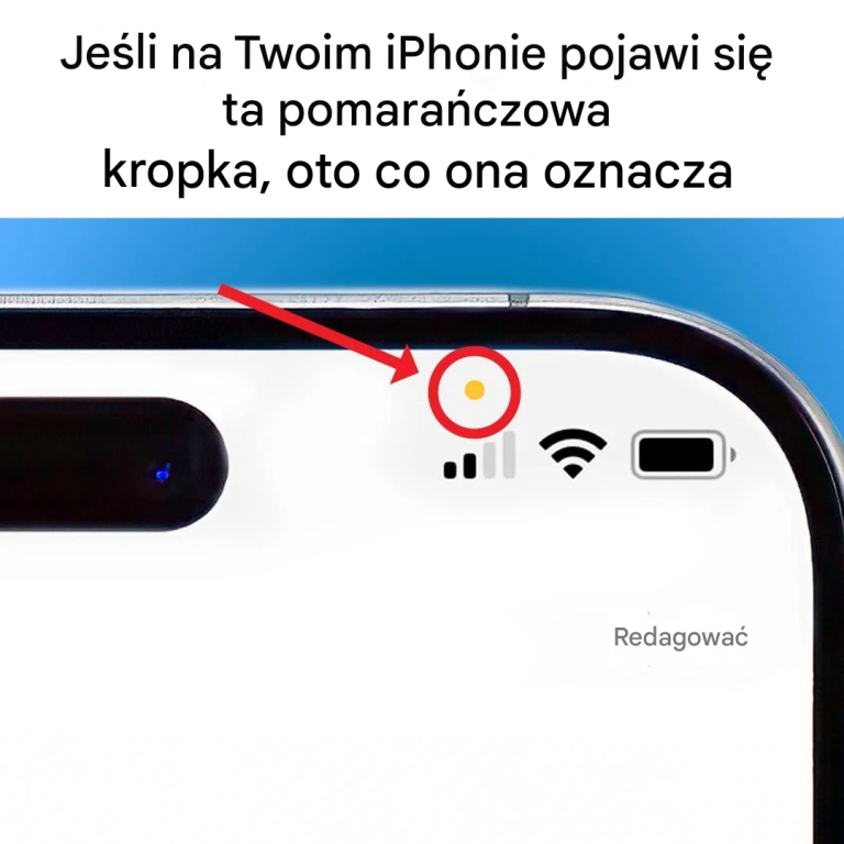 Sprawdź nowy wskaźnik prywatności na swoim iPhonie