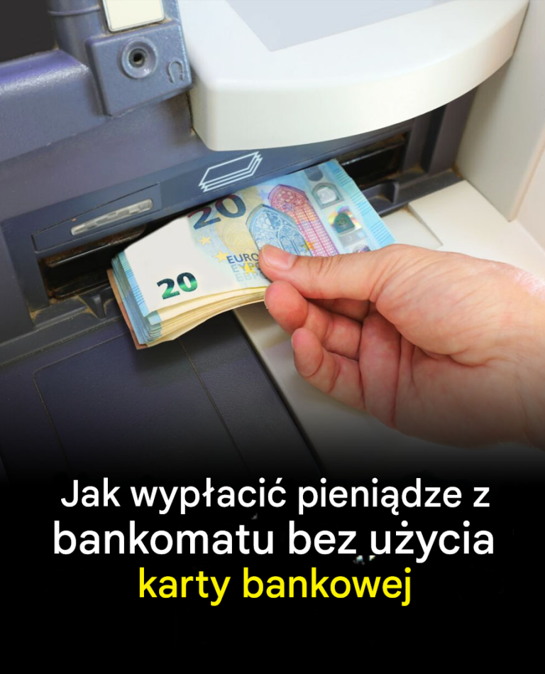 Sprytny sposób na wypłatę pieniędzy bez karty bankowej