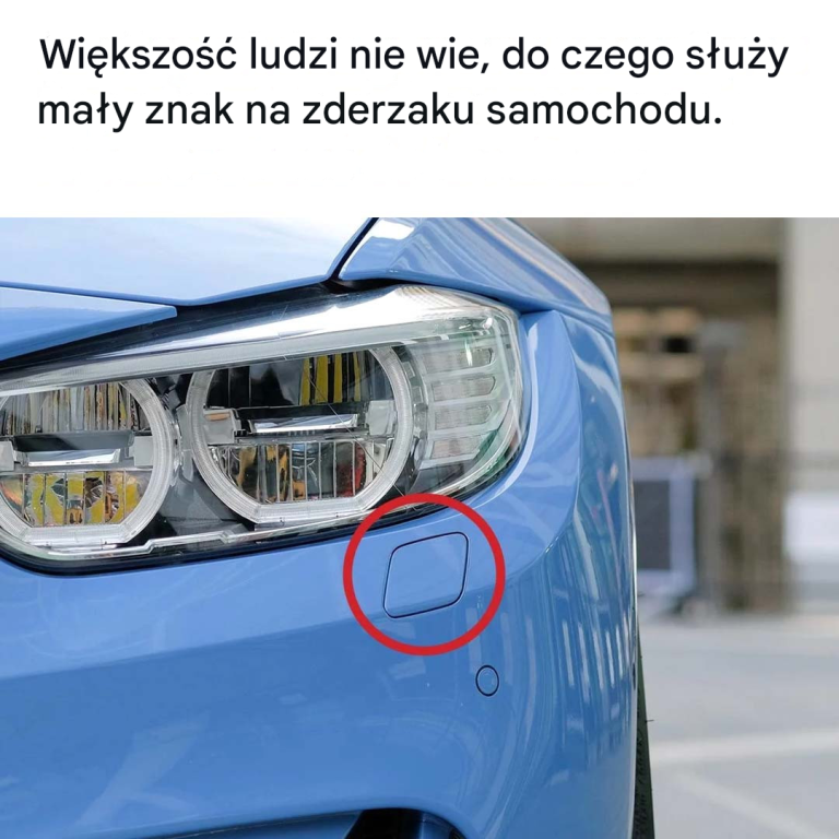 Odkryj ukryty sekret małego znaku na zderzaku