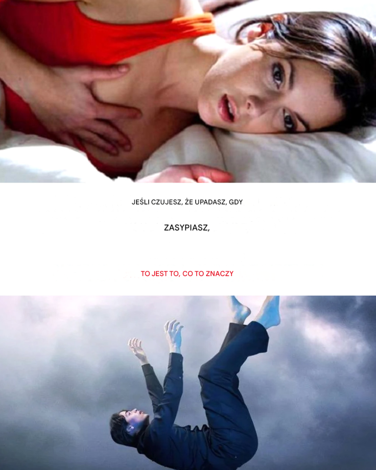 Jeżeli czujesz, że zasypiasz, oznacza to, że: