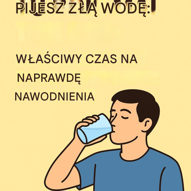 Pijesz niewłaściwą wodę: teraz jest właściwy moment na nawodnienie organizmu