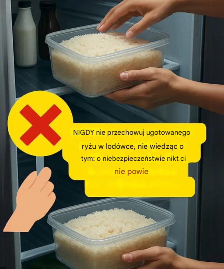 Nigdy nie przechowuj ugotowanego ryżu nieświadomie
