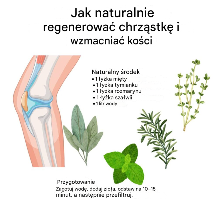 🌿 Wzmacnia kości i regeneruje chrząstkę w sposób naturalny 💪🦴