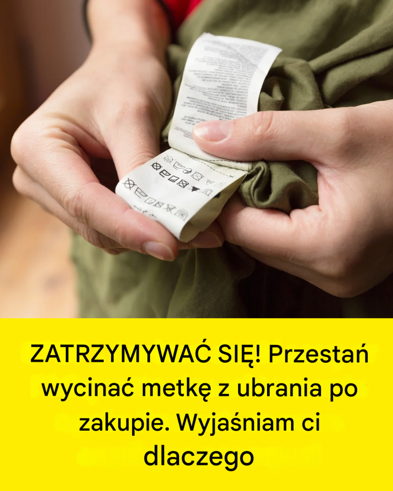 Oto dlaczego nie należy usuwać metek z ubrań