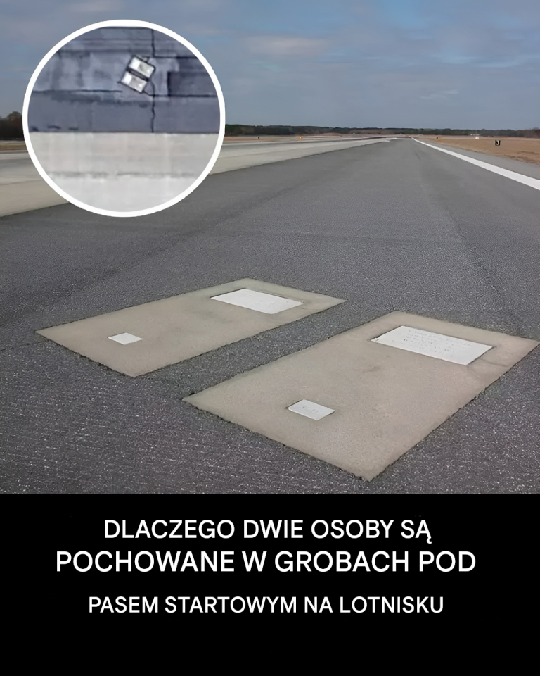 Oto dlaczego dwie osoby pochowano w grobach na lotnisku