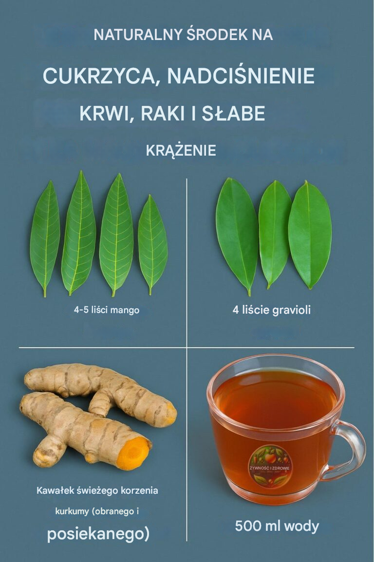 Naturalne lekarstwo na raka, cukrzycę, nadciśnienie i słabe krążenie: pij ten silny środek na pusty żołądek przez 7 dni